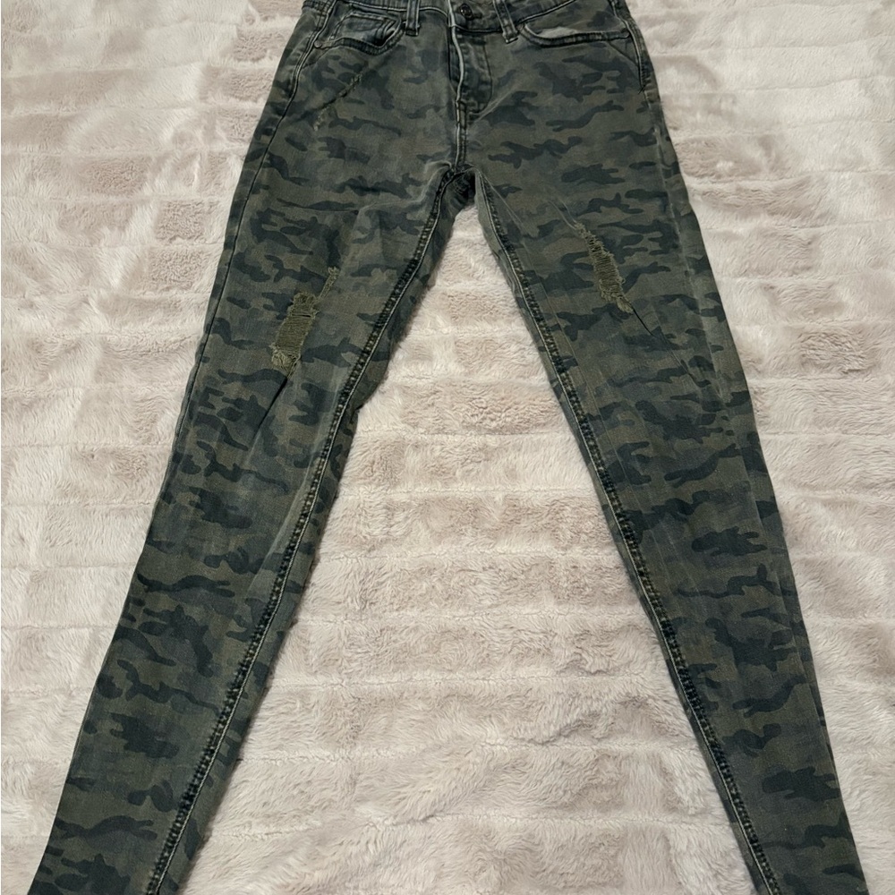 Camo Skinny Jeans